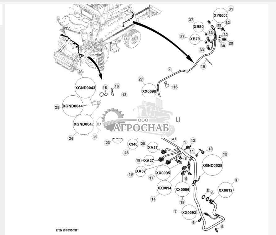 Жгут проводов контроллера, ProDrive™ 